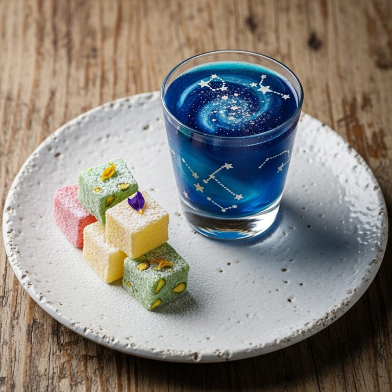 Starry Night Turkish Delight Mocktail