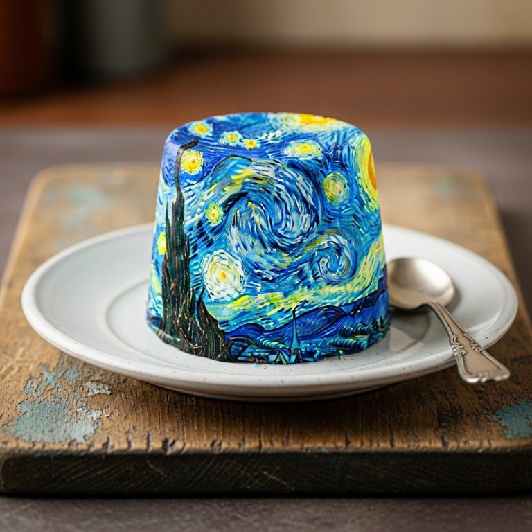 Starry Night Vegan German Frozen Treat