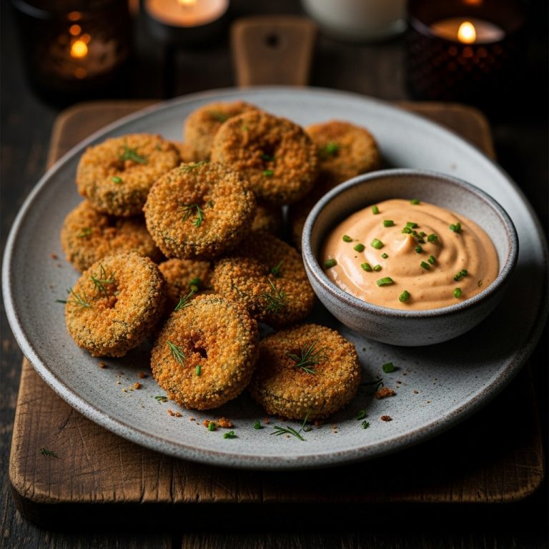 Street Fair Fried Pickles with Smoky Chipotle Ranch Dipping Sauce