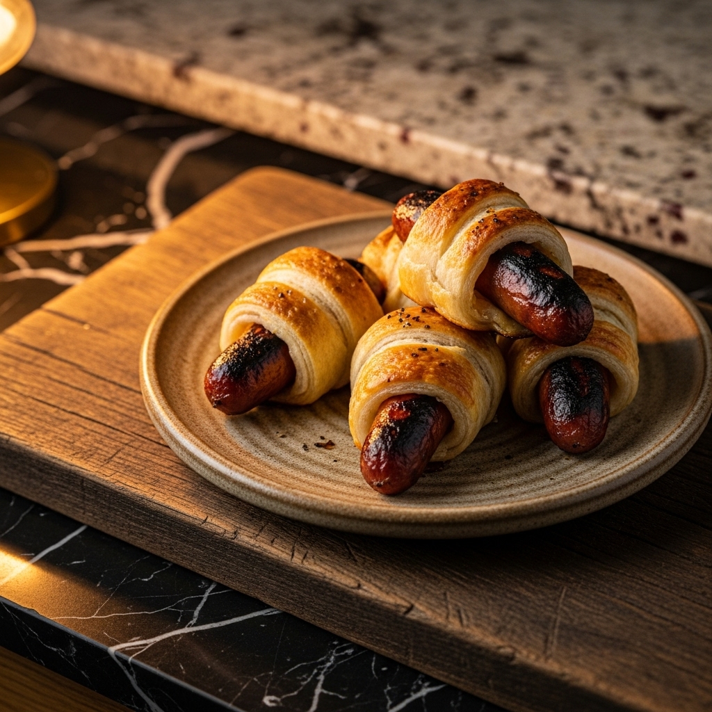 Street Food Classic – Smoky Bangin’ Bangers in a Blanket