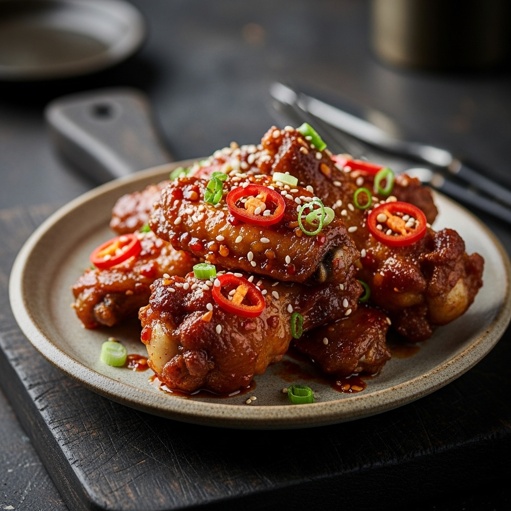Street Food Firecracker Chicken Wings