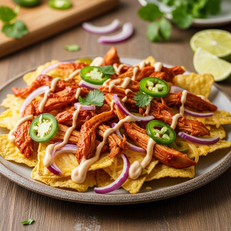 Street-Food Fusion BBQ Chicken Nachos