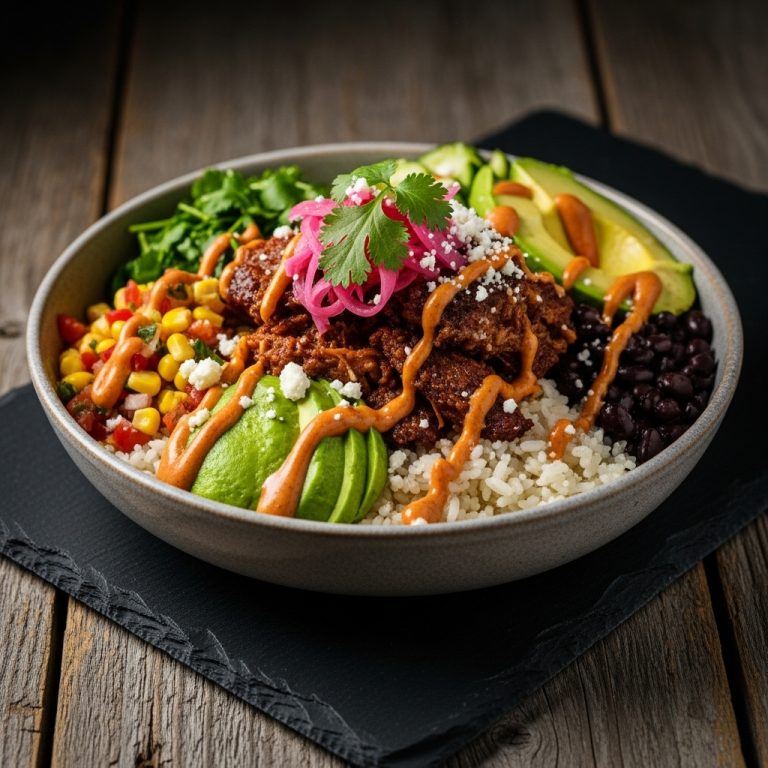 Street Food Fusion Burrito Bowl