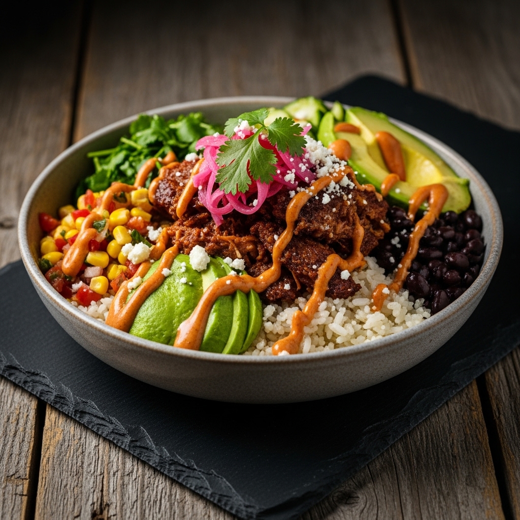 Street Food Fusion Burrito Bowl