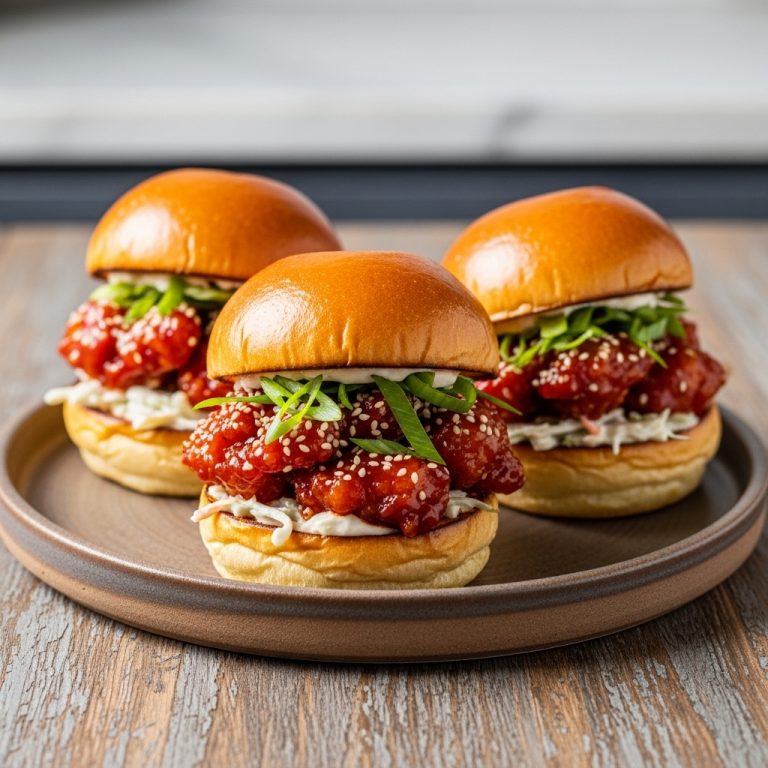 Street-Food Fusion Firecracker Chicken Sliders