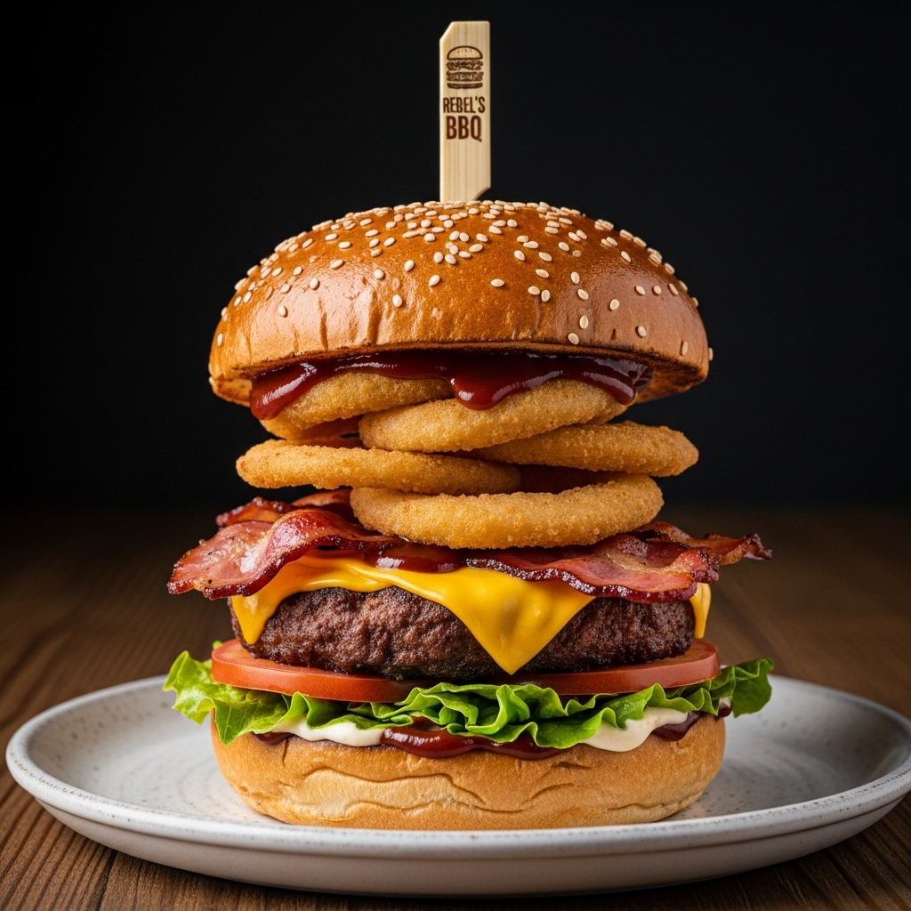 Street-Food Rebel’s BBQ Burger Frenzy