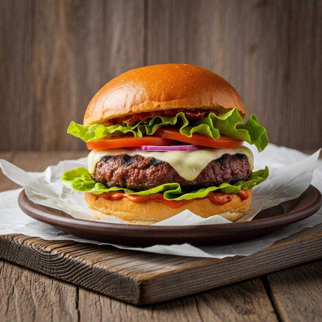 Street-Food Rebel’s Famous Churrasco Burger