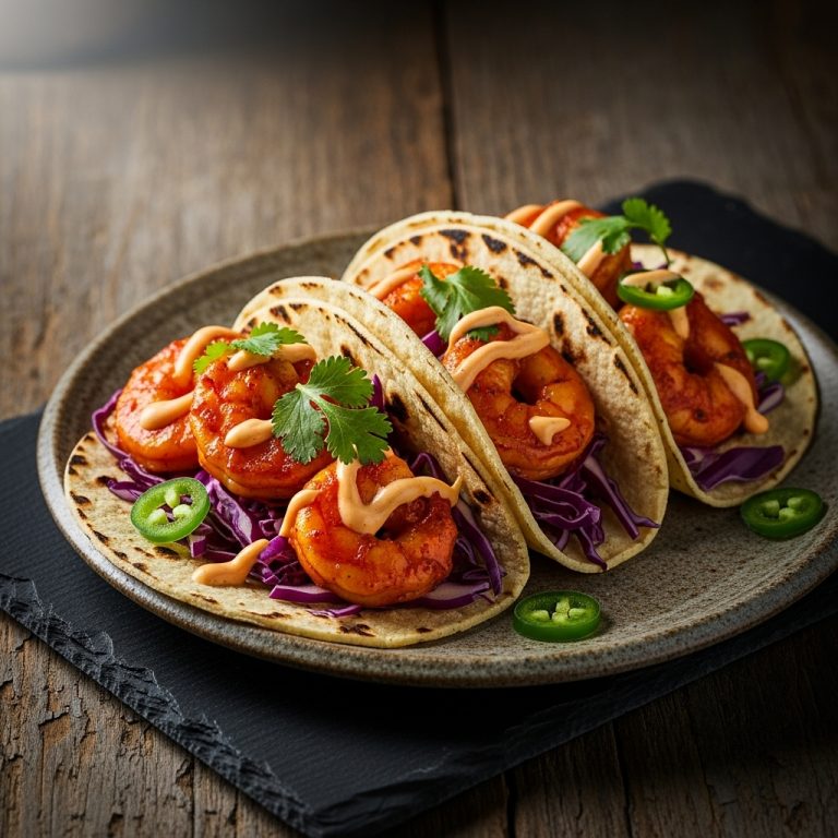 Street-Food Rebel’s Fiery Shrimp Tacos