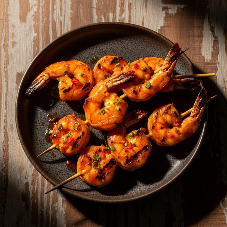 Street-Food Rebel’s Firecracker Shrimp Skewers