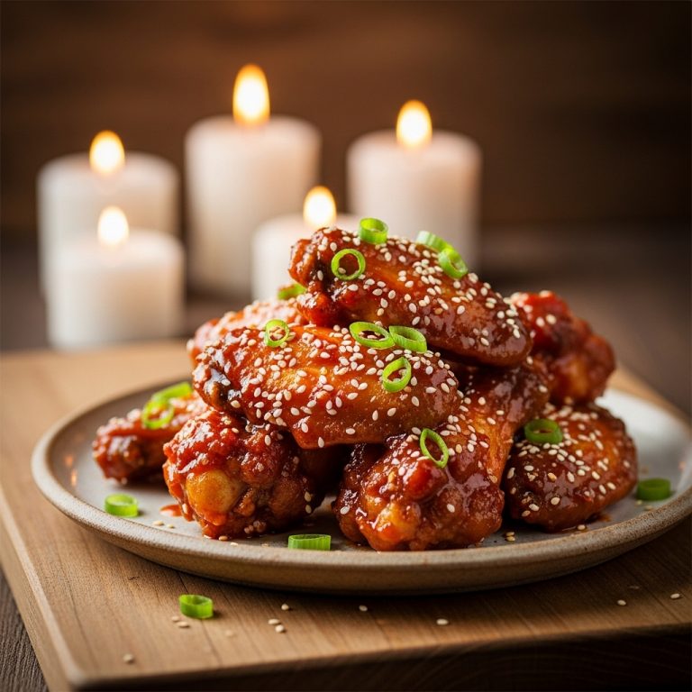 Street Food Sensation – Firecracker Chicken Wings