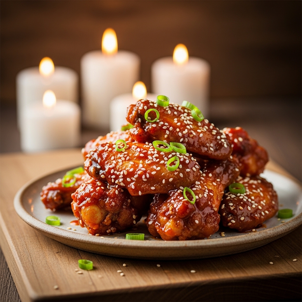 Street Food Sensation – Firecracker Chicken Wings
