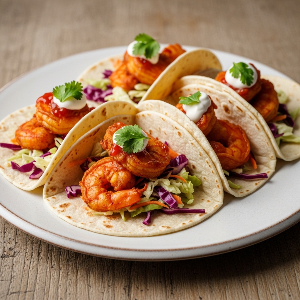 Street Food Sensation: Firecracker Shrimp Tacos