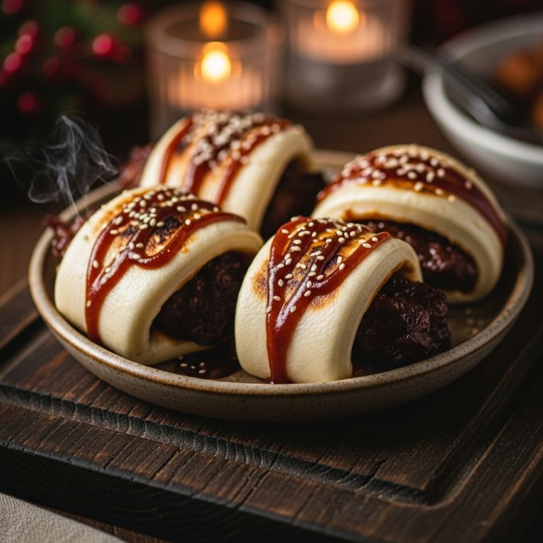 Street Food Sizzling Smoky BBQ Bao