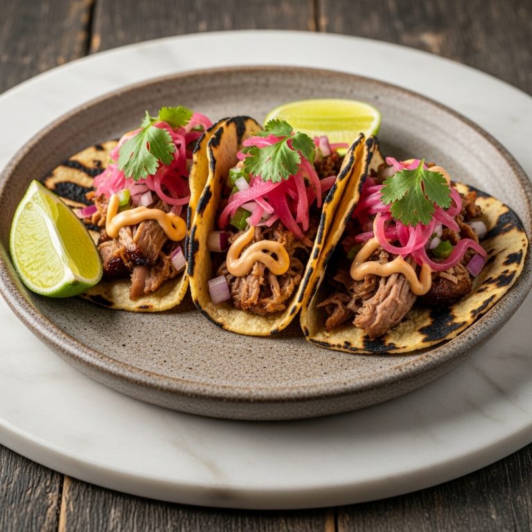 Street Food Smokehouse Pork Tacos