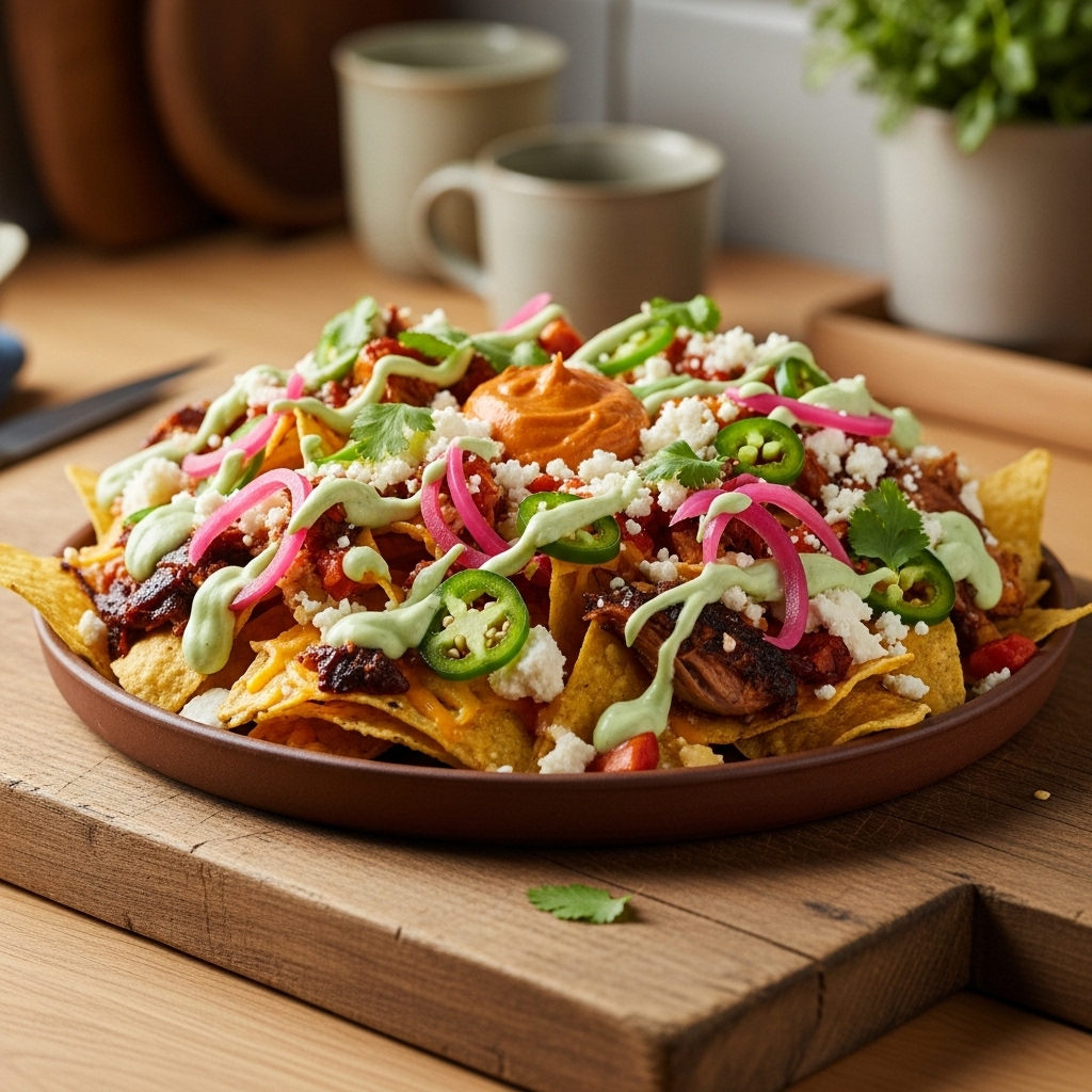 Street-Fusion Tailgate Nachos
