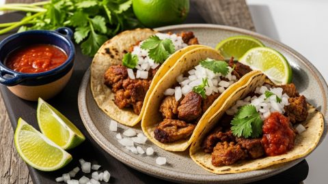 “Street Market Carnitas Tacos”