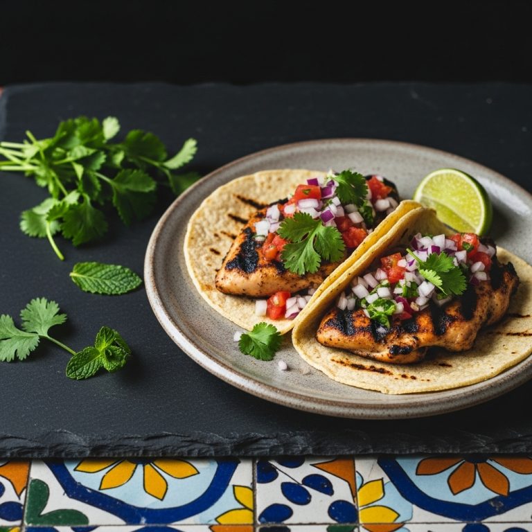 Street Market Charred Chicken Tacos