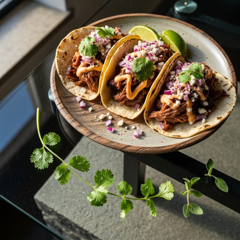 Street-Side Copycat BBQ Beef Brisket Tacos