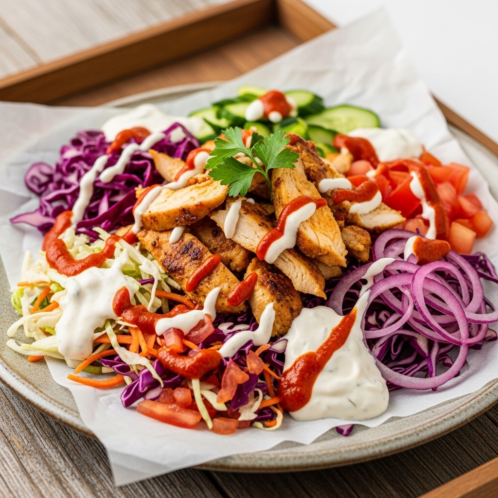 Street-Side Copycat Chicken Shawarma