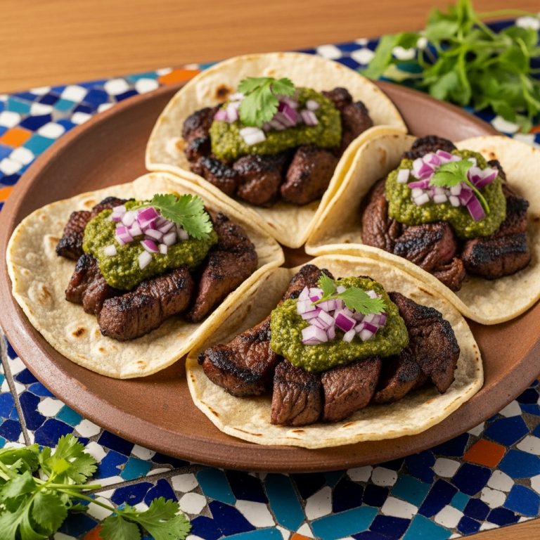 Street-Side Sizzling Chimichurri Steak Tacos