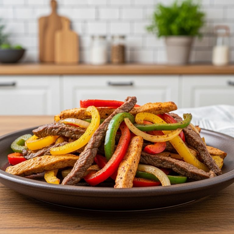 Street-Side Sizzling Fajitas