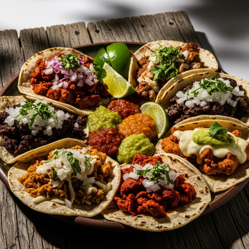 Street-Side Sizzling Taco Truck Favorites