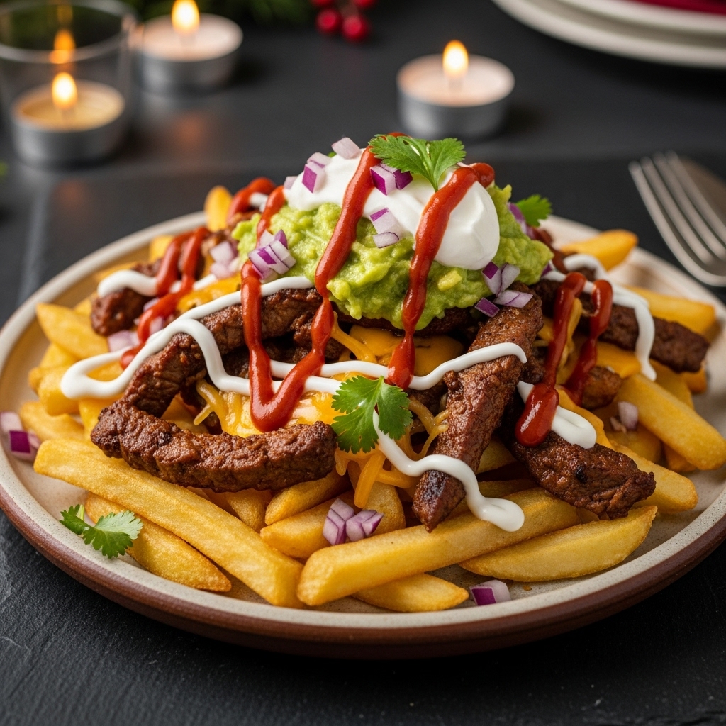 Street-Side Spicy Carne Asada Fries