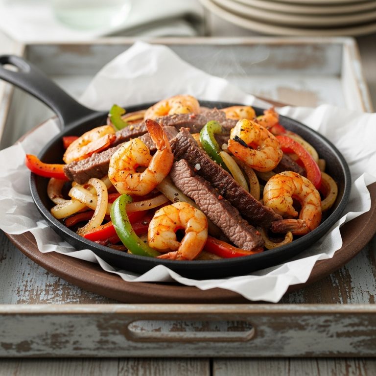 Street-Side Surf & Turf Fajita Skillet
