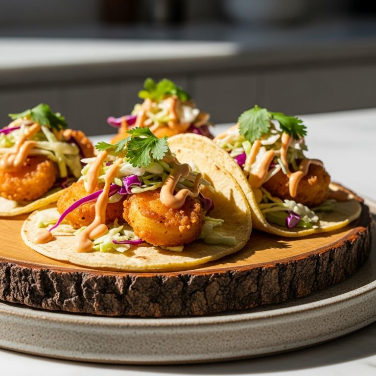 Street-Style Bang Bang Shrimp Tacos