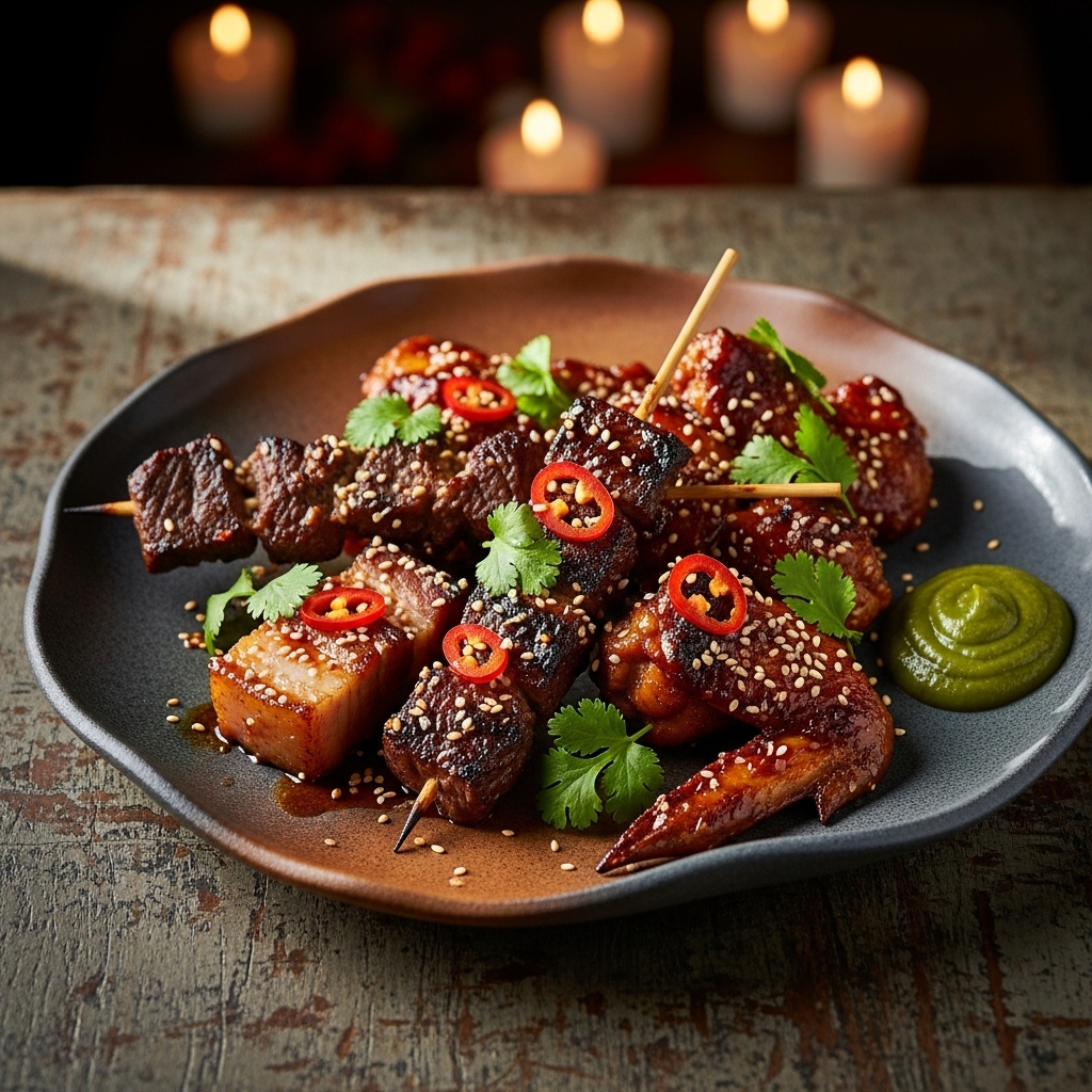 Street-Style Bangkok BBQ Smokehouse Bites