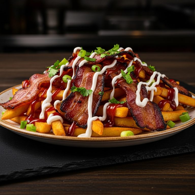 Street-Style Loaded BBQ Bacon Fries