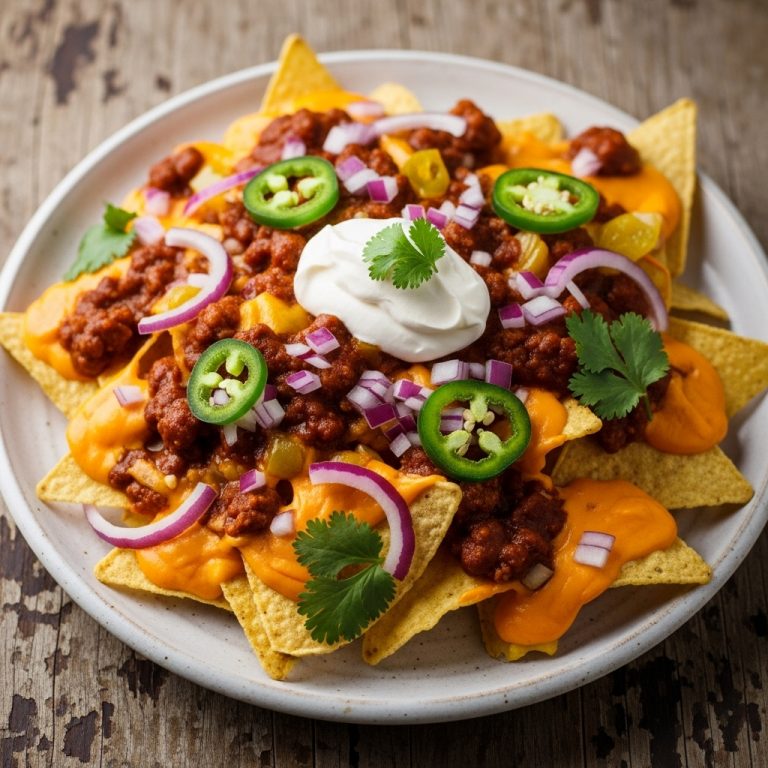 Street Taco Truck Famous Chili Cheese Nachos