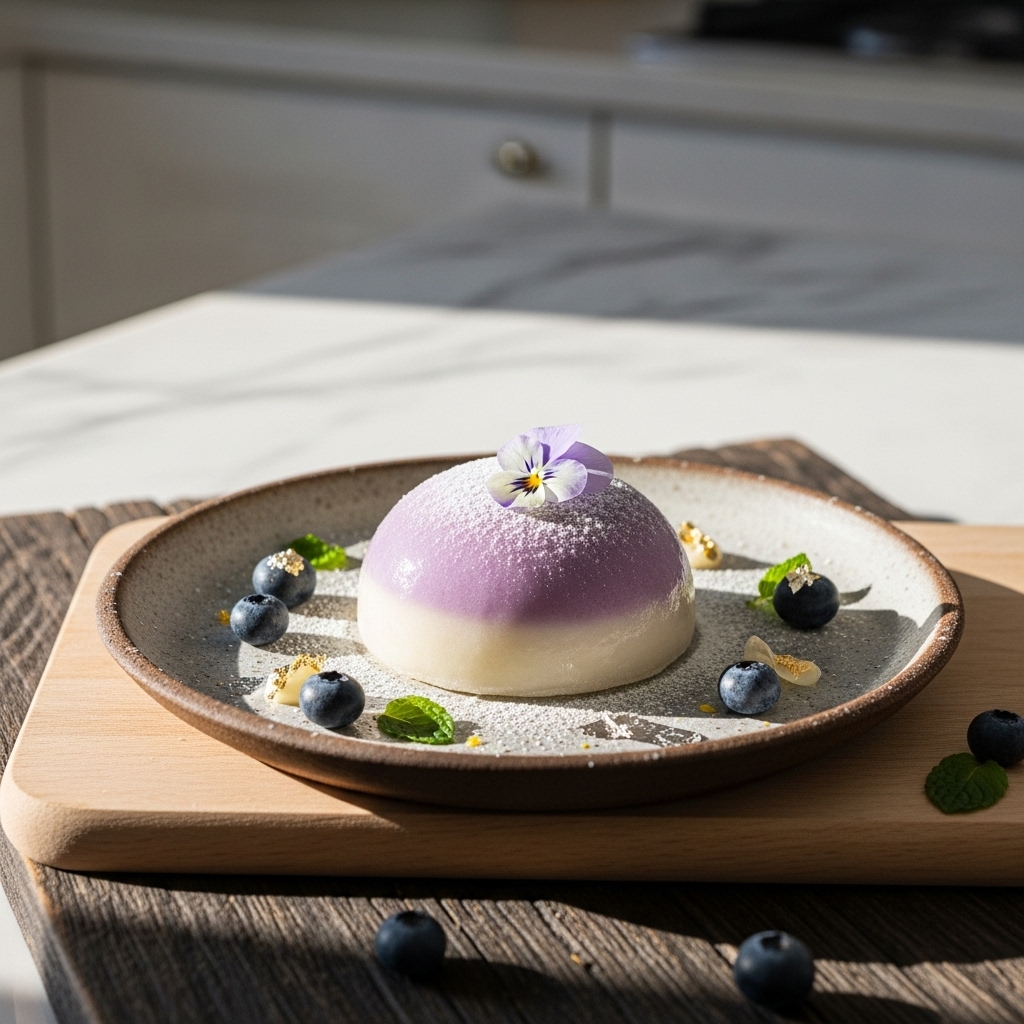 Summer Moonlight Mochi Cake