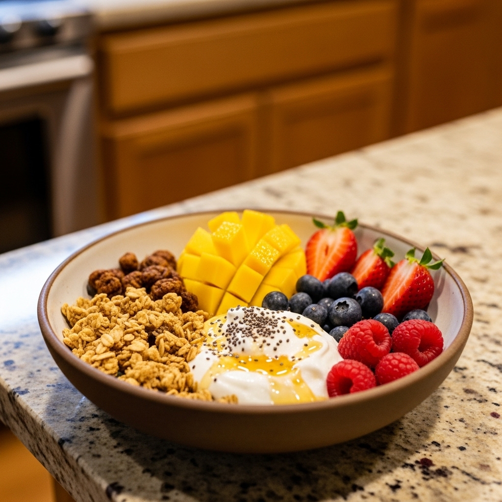 Summer Morning Sunshine Brunch Bowl