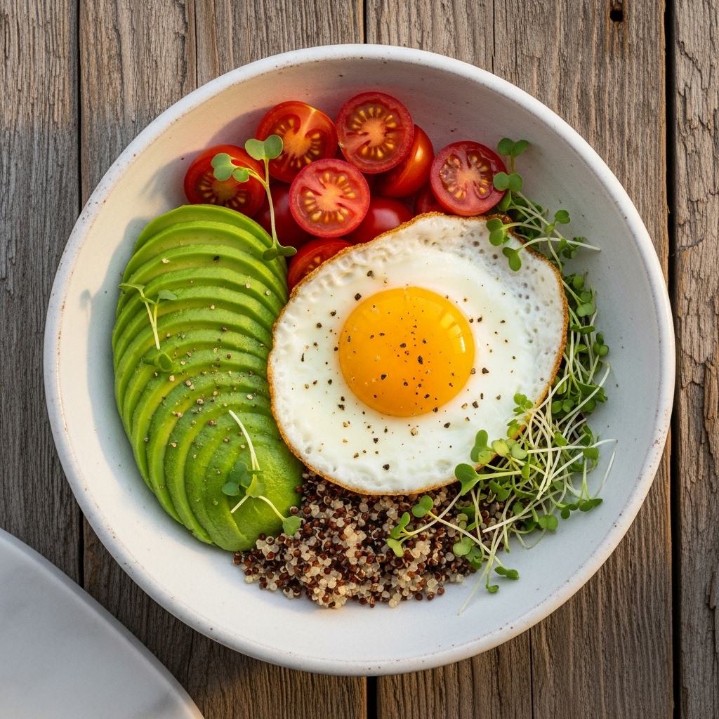 Summer Sunrise Vegetarian Bowl