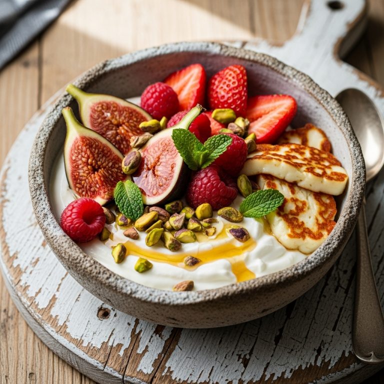 Summertime Mediterranean Breakfast Bowl