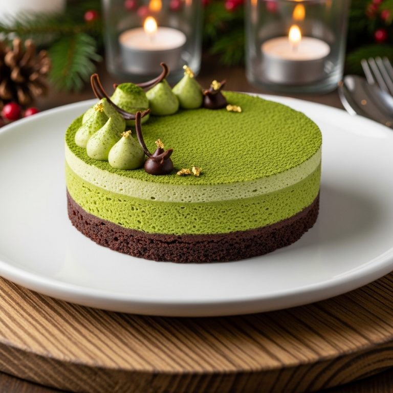 Sumptuous Gluten-Free Matcha Mousse Torte