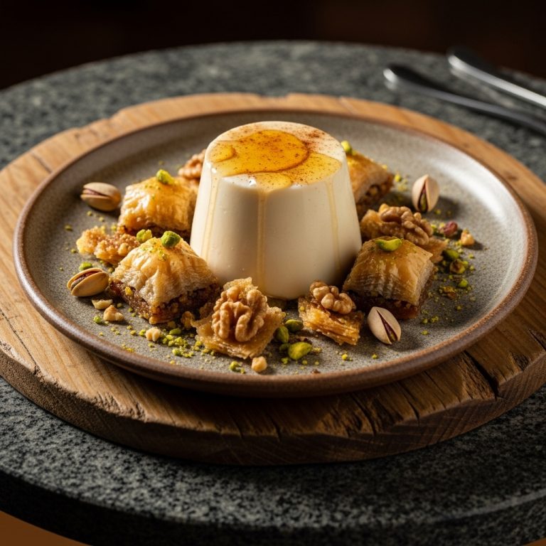 Sumptuous Greek Baklava Panna Cotta – A Vegan Twist on Classic Dessert
