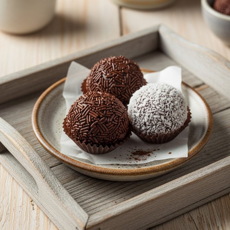 Sun-Kissed Brazilian Brigadeiro Trio