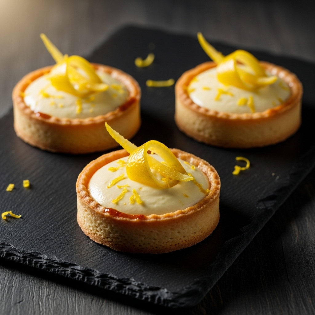 Sun-Kissed Lemon Mascarpone Tartlets