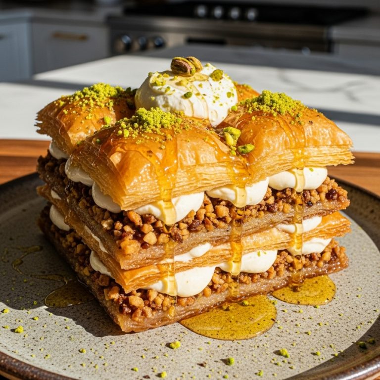 Sunlit Baklava Trifle