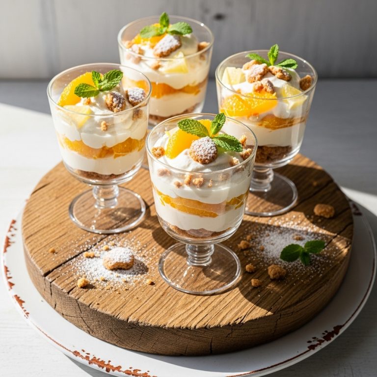 Sunlit Citrus Mascarpone Parfaits