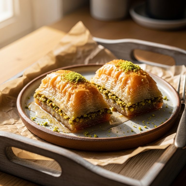 Sunlit Delight: Aromatic Turkish Baklava for Two