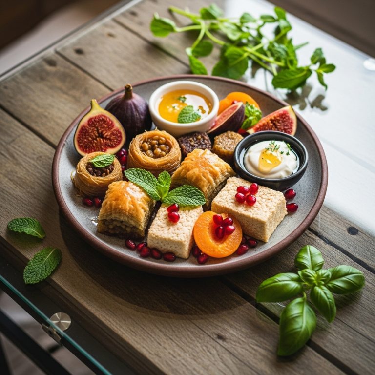 Sunlit Delights: Vegan Turkish Brunch Sweet