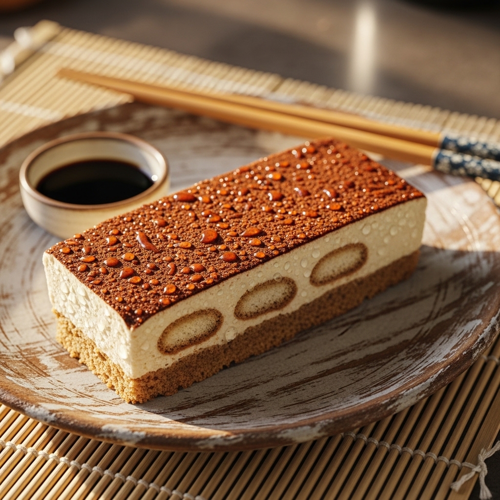 Sunlit Dreams of Tiramisu: A Vegan Frozen Italian Delight