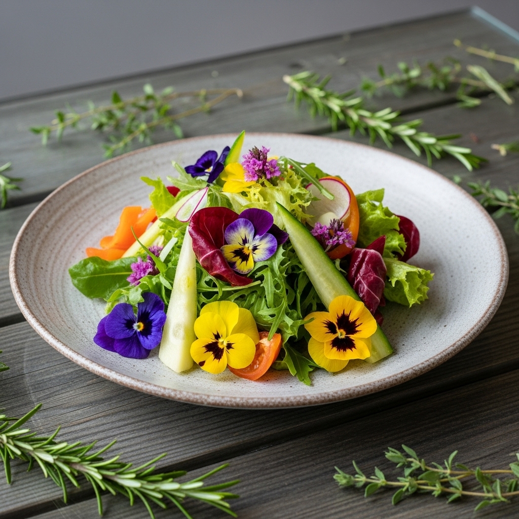 Sunlit Garden Delight