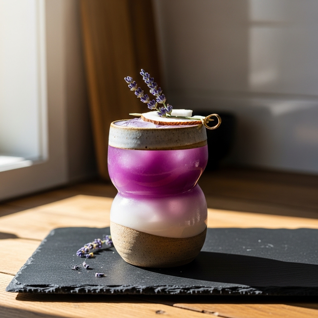 Sunlit Lavender Coconut Mocktail