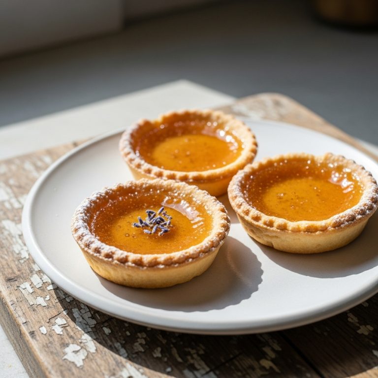 Sunlit Lavender Honey Tarts