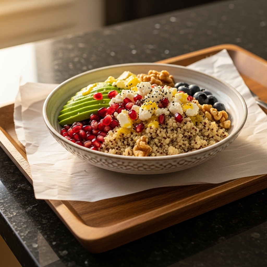 Sunlit Morning Quinoa Bowl