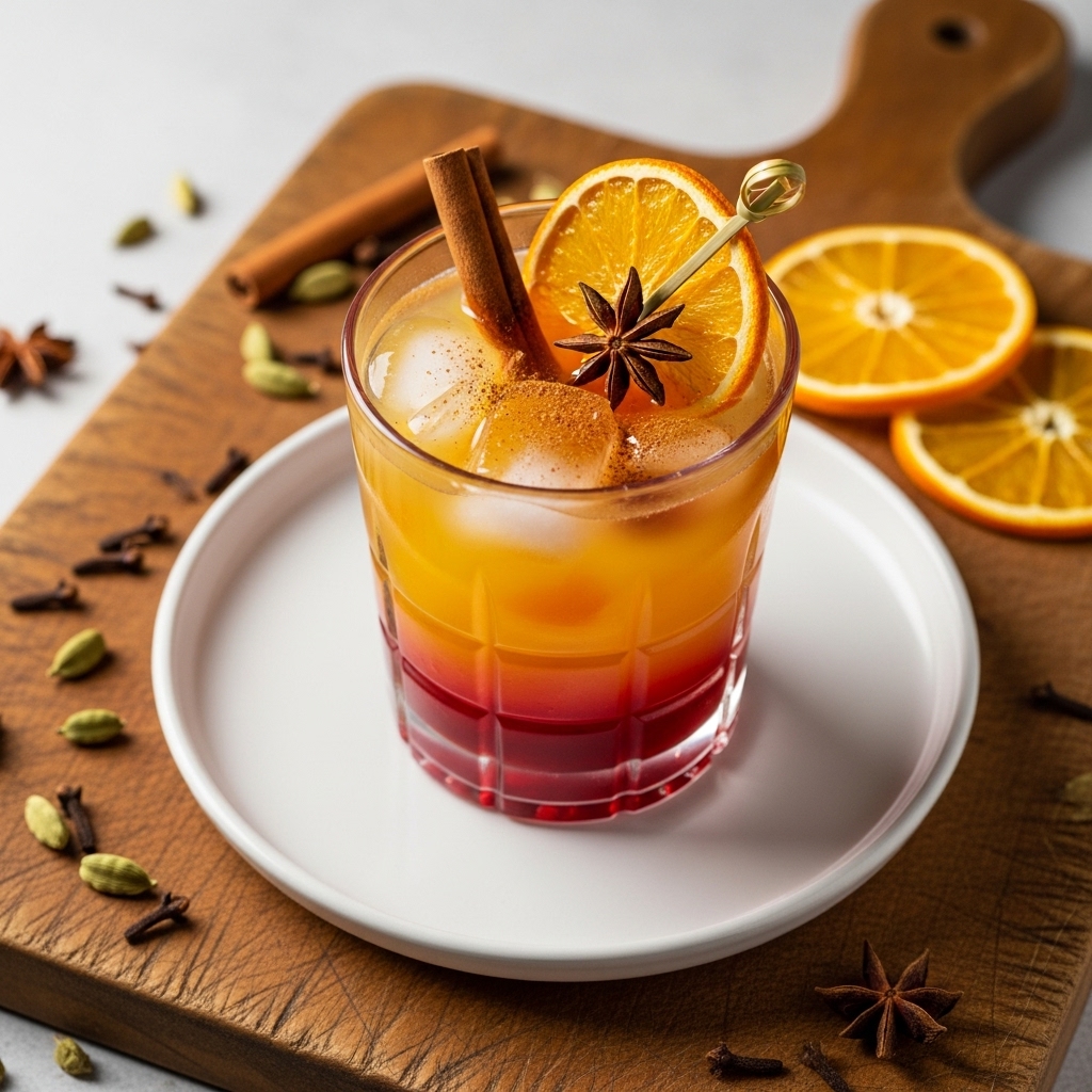 Sunlit Spice Mocktail